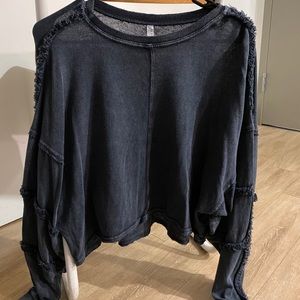 Free people long sleeve crop